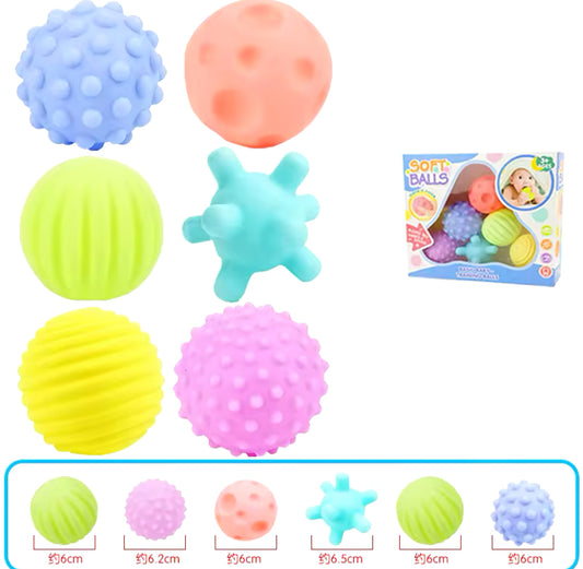 6pc Sensory Balls