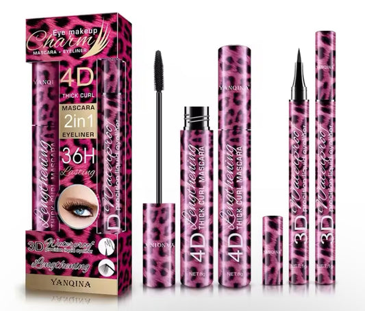 4D Waterproof Mascara Set