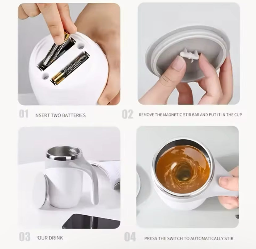 Automatic Stirring Magnetic Cup