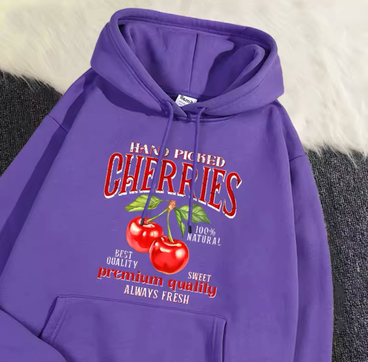 Ladies Cherry Hoody