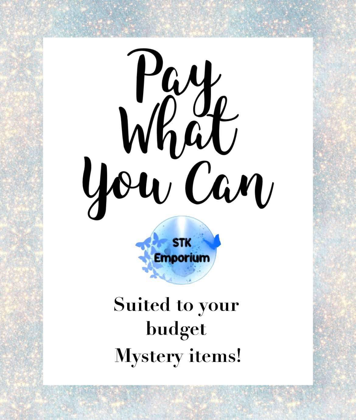 Pay What You Can Afford Mystery Bag