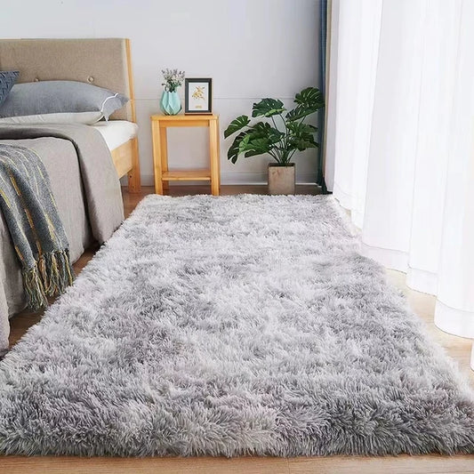 Fluffy rug