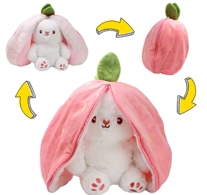 Fruit Rabbit Pillow Plush Doll