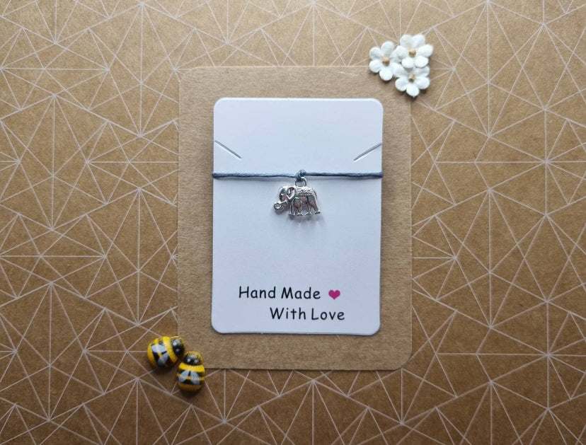 Charm String Wish Bracelet