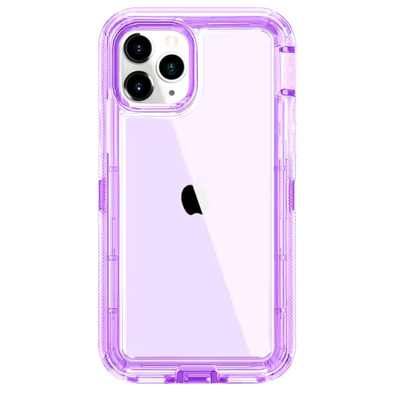 Shockproof Armor Glossy Plain Case