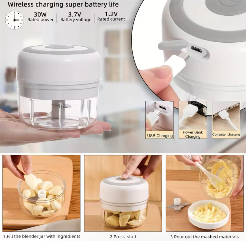 Electric Kitchen Food Chopper Mini