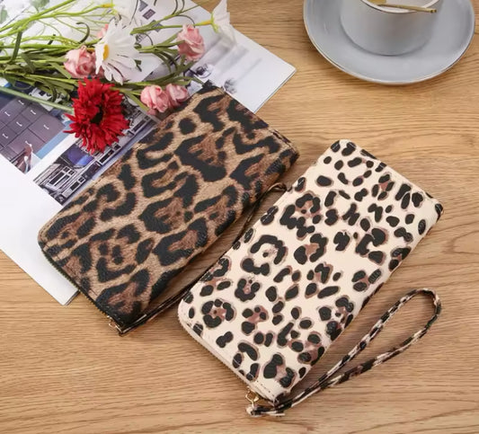 Leopard Print Purse