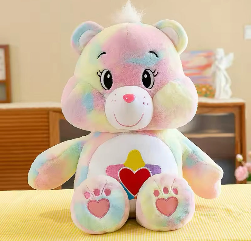 33cm Rainbow Plush Bear