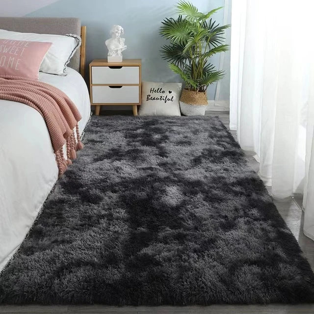 Fluffy rug