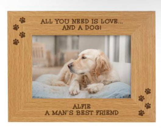 Personalised Pet 6x4 Photo Frame