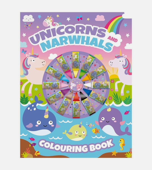 Unicorn Colouring Book