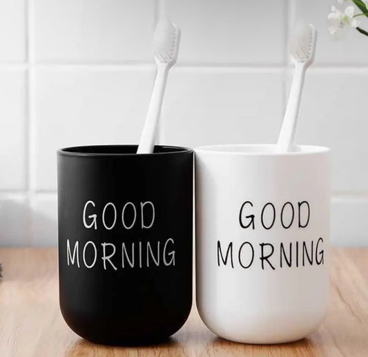 Couple Toothbrush Washing Mouth Cups