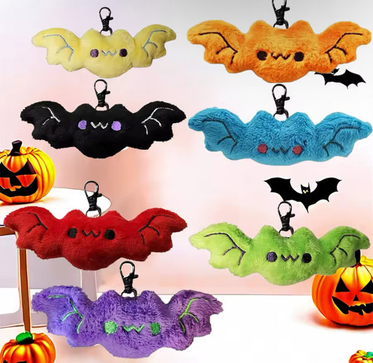 Plush Bat Keychain