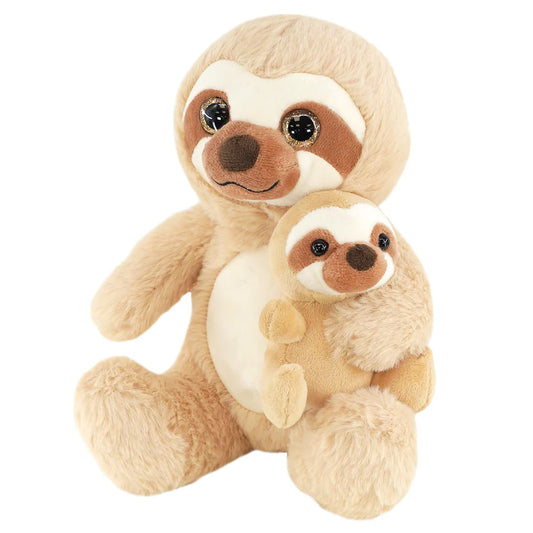 Mum and Baby Sloth Plush