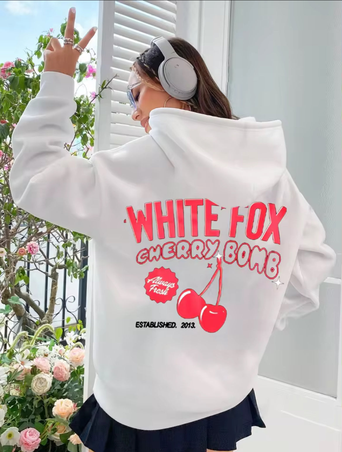 WF Cherry hoody