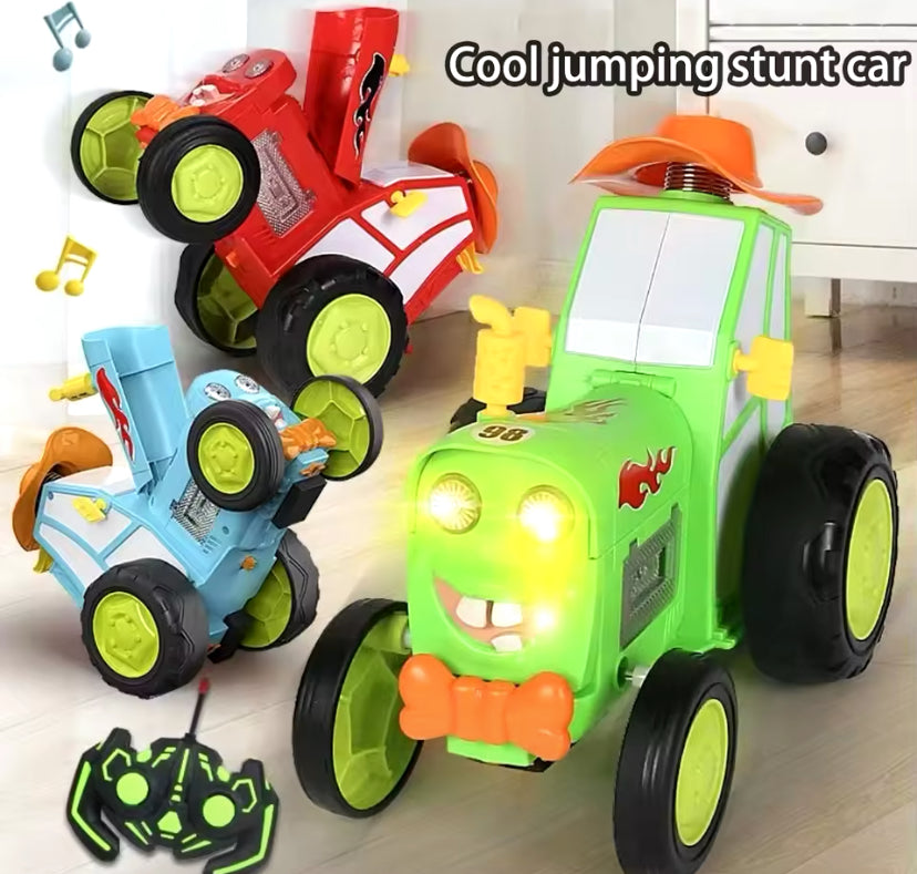 Crazy Jumping Dancing Tractor with Music and Lights