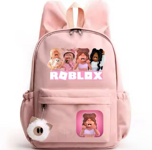 Girls Pink Backpack