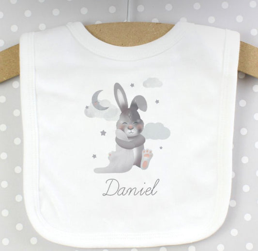 Personalised Baby Bunny Bib