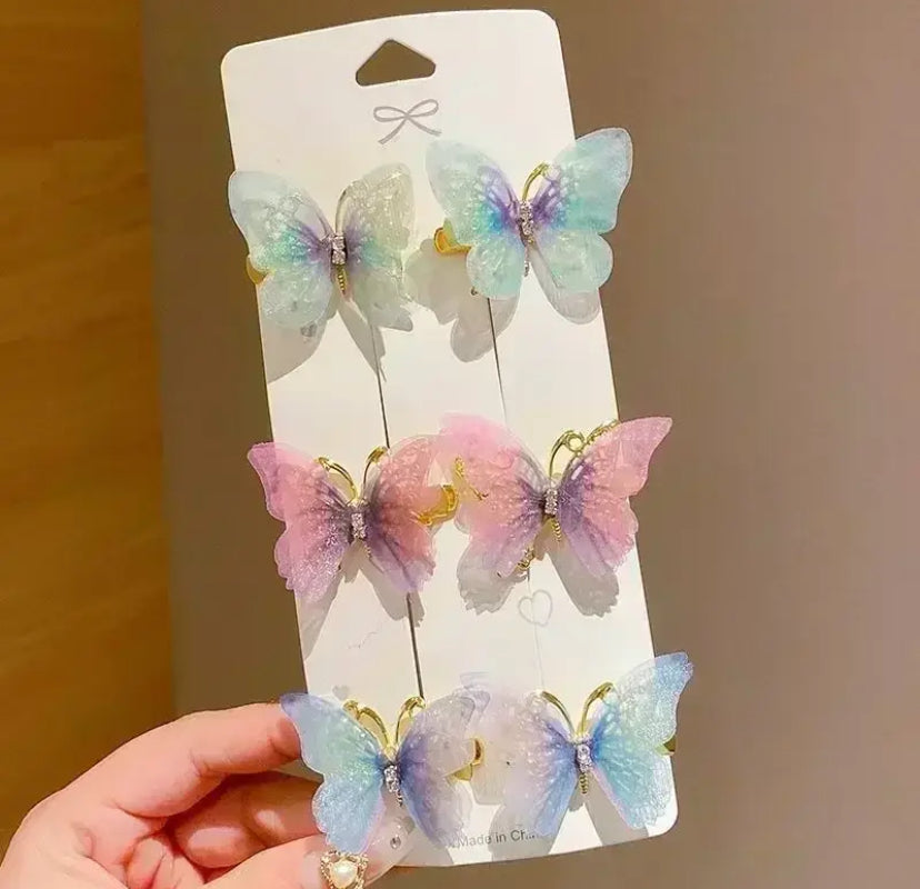 Butterfly Hair Clips