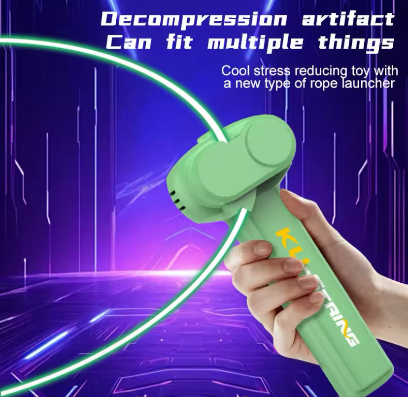 Glow in The Dark String Rope Launcher