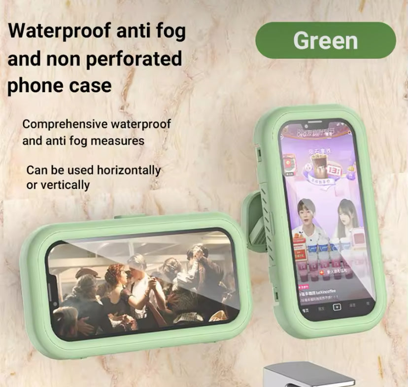 Waterproof Shower Phone Holder Rotation