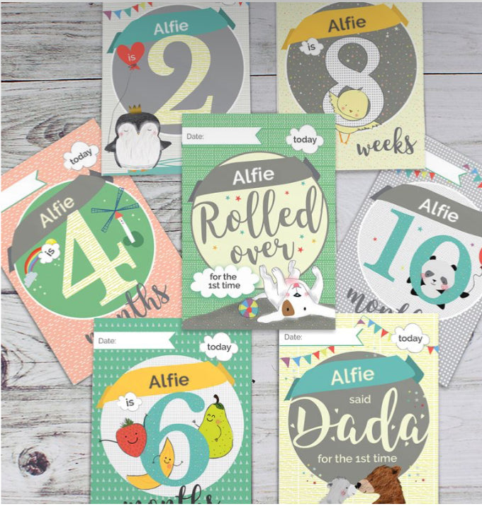 Personalised Baby Cards: For Milestone Moments