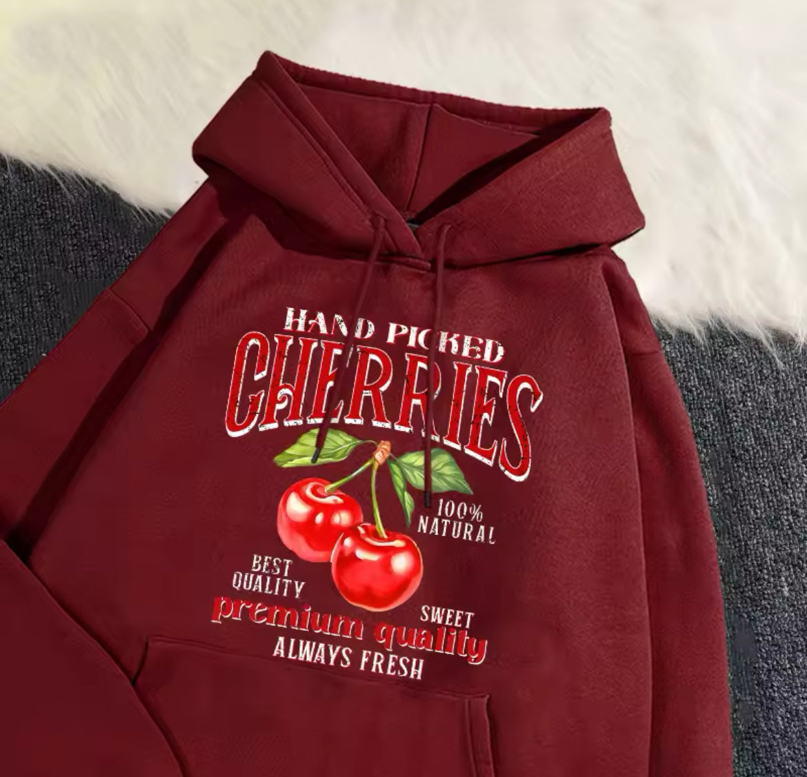 Ladies Cherry Hoody