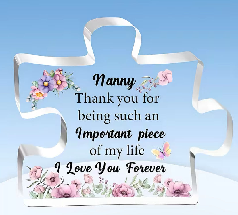 Nanny Plaque