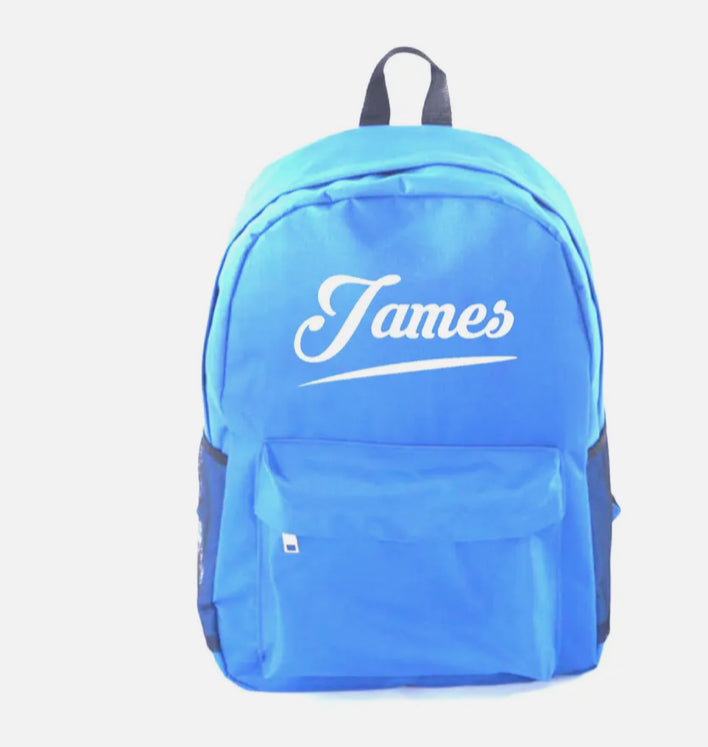 Personalised School Backpack