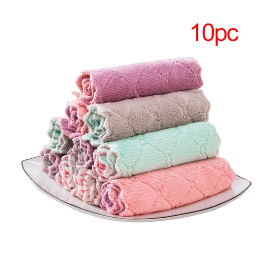 Microfibre cleaning cloths