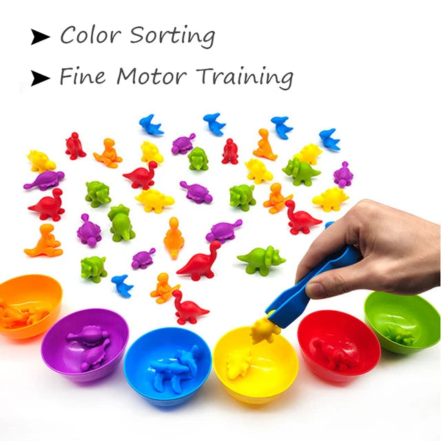 Rainbow counting/colour sorting