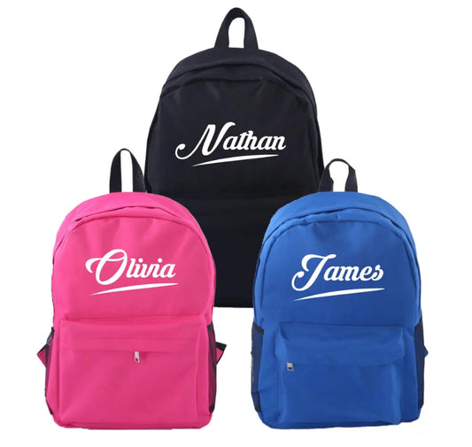 Personalised School Backpack