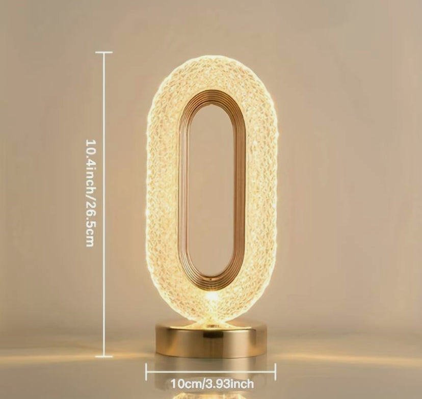 LED Touch Crystal Lamp