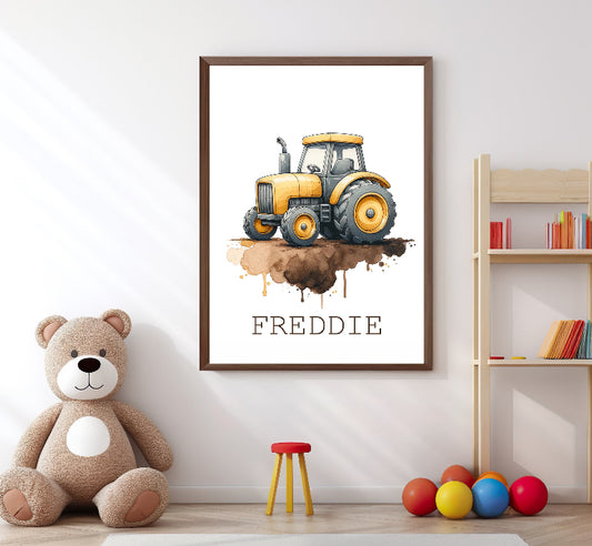 A4 Personalised Wall Art Print