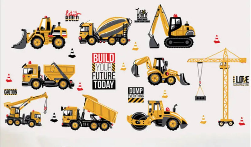 Digger Wall Stickers