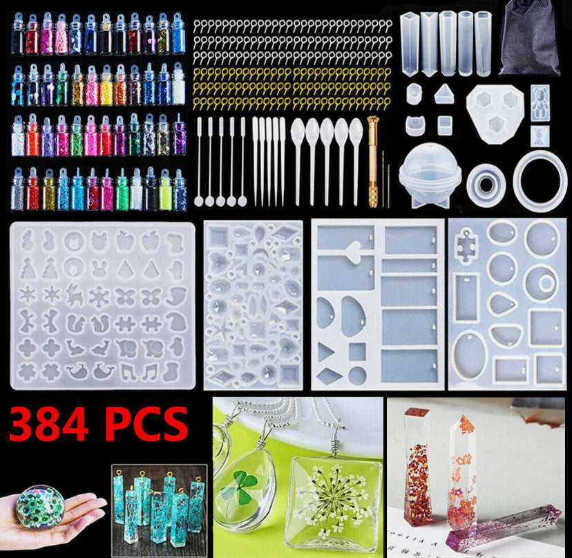 384 PCS Resin Kit