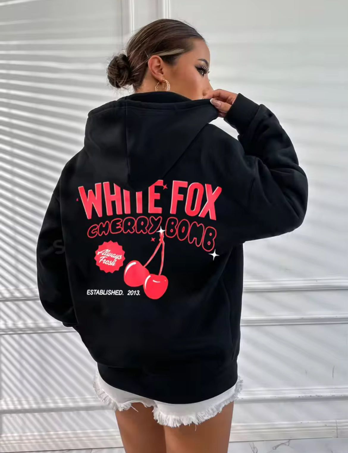 WF Cherry hoody