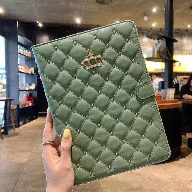 Green iPad case