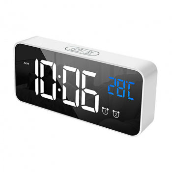 Mirror LED USB Charging Digital Clock