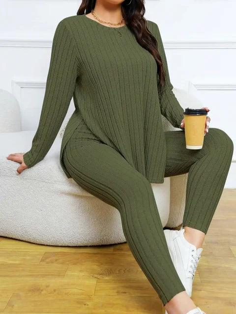 Plus size lounge set