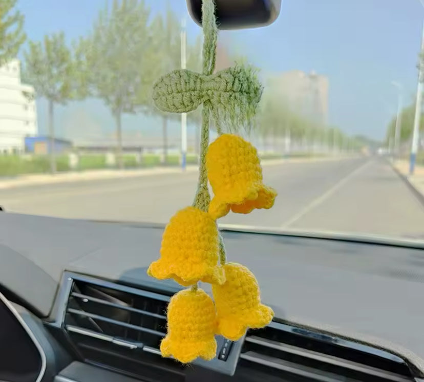 Hanging Plant Crochet for Car Decor