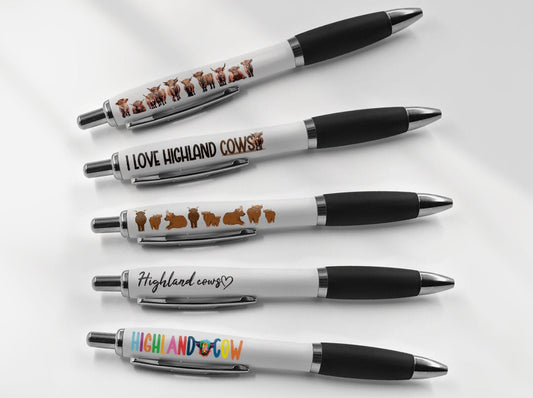 5 x Highland Cow Pens