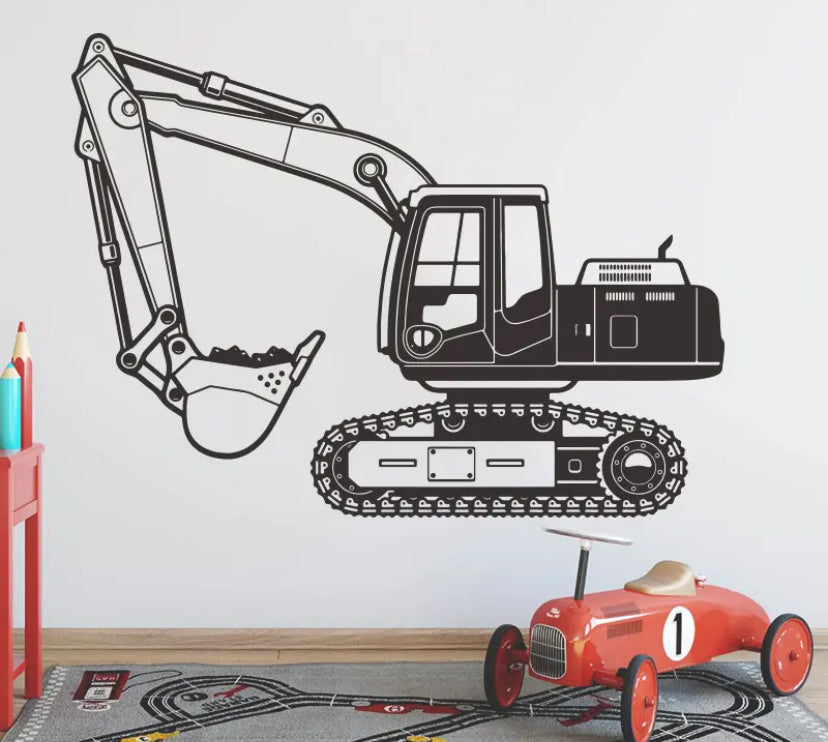 Digger Wall Sticker