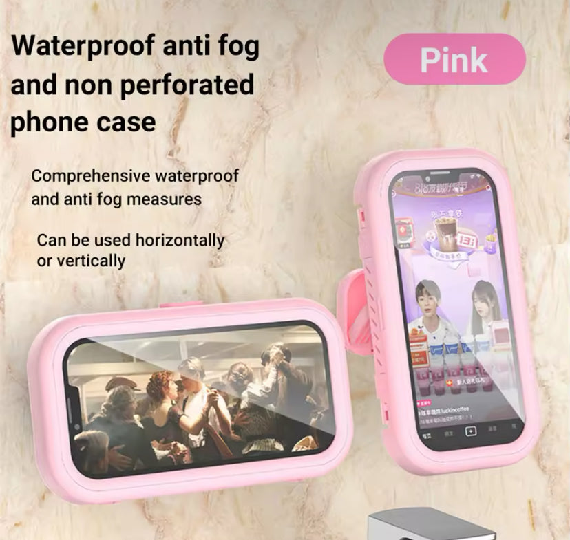 Waterproof Shower Phone Holder Rotation