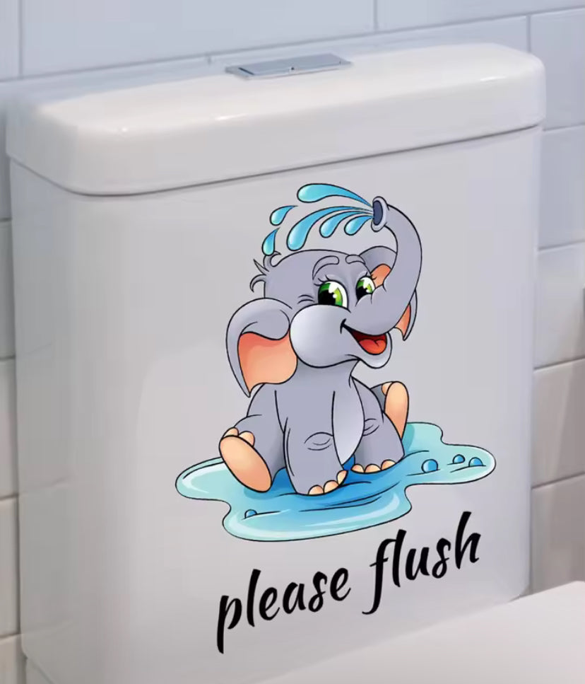 Toilet Sticker