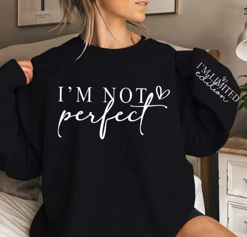 Women Not Perfect Sweater