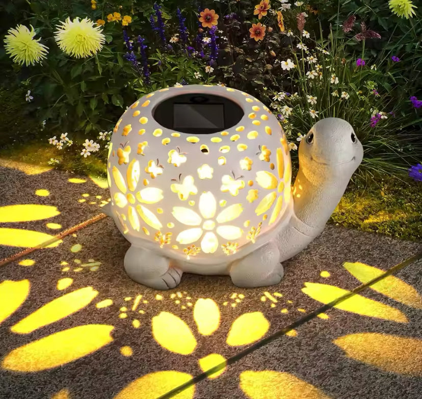 Solar Garden Statue