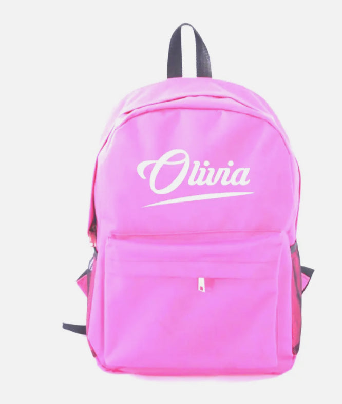 Personalised School Backpack