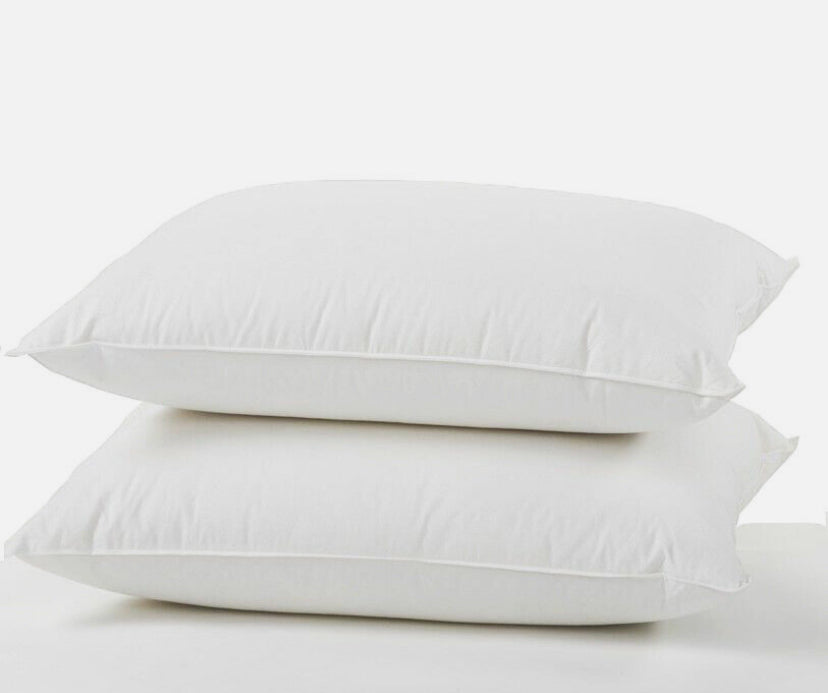 Pack of 2 Pillows Soft Anti Allergenic Hollowfibre