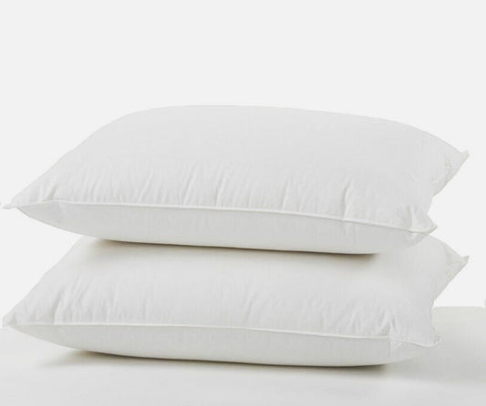 Pack of 2 Pillows Soft Anti Allergenic Hollowfibre